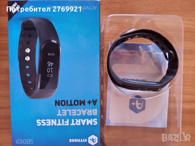 Фитнес гривна Smart A+Motion, снимка 2 - Фитнес уреди - 30985613