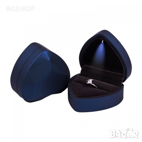 Кутия за Сватбен / Годежен пръстен - Blue