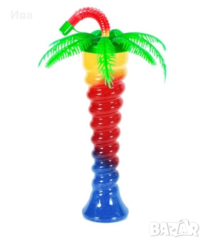 Атрактивни чаши ПАЛМА за крежина - спирала или гладки 350 мл, снимка 3 - Чаши - 53896048