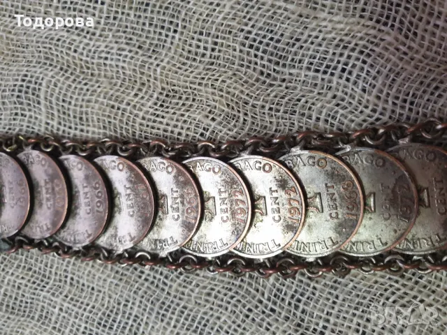Гривна от 17 броя монети, снимка 2 - Антикварни и старинни предмети - 48825889