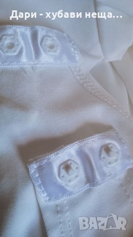 Блуза - боди в бяло, с еластичност🍀♥️S,M♥️🍀арт.4445, снимка 3 - Други - 37630236