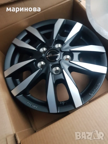 4 бр Чисто Нови Алуминиеви Джанти за Кемпери Фиат Пежо и Ситроен , снимка 2 - Гуми и джанти - 52046777