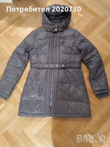 Дамско яке с пух и качулка, снимка 5 - Якета - 44293084