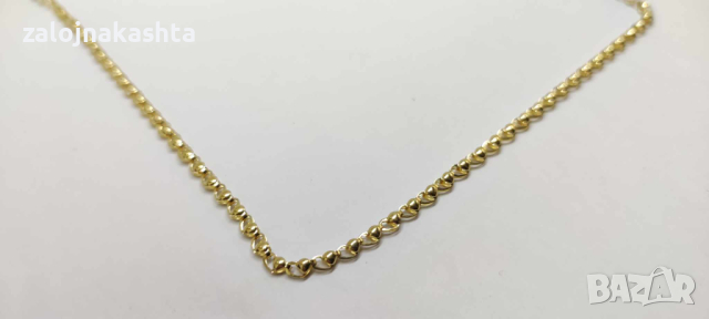 Нов Златно  колие-3,05гр/14кр, снимка 2 - Колиета, медальони, синджири - 44526506