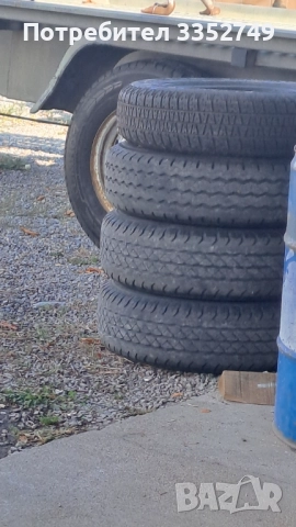 Джанти 2 бр. 13 ц. 3бр. Гуми 165С13, снимка 7 - Части - 51703327