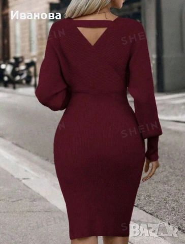 Нови дамски рокли плетиво, снимка 8 - Рокли - 51127377