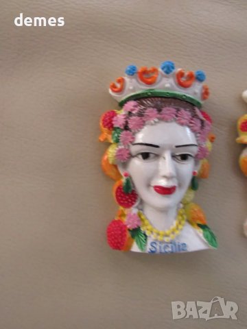 Сет от два броя магнити-мавър от Сицилия, Италия, снимка 4 - Колекции - 47985042