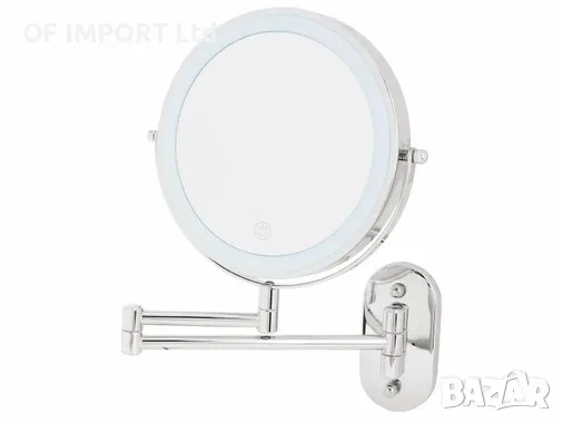 Стенно Козметично Oгледало CIEN Beauty с LED осветление, снимка 2 - Други - 56082895