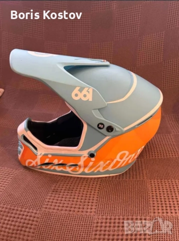 661 RESET MIPS GEO BLORANGE - Фул фейс каска