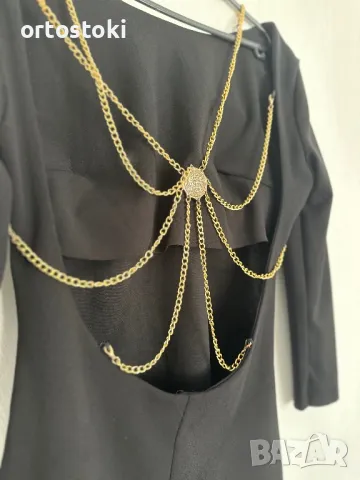 Рокля с ефектен гръб , снимка 2 - Рокли - 47773334