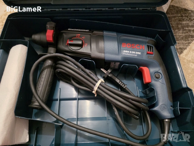 BOSCH GBH 2-26 DRE - 36 м. гаранция, чисто нов. Made in Germany