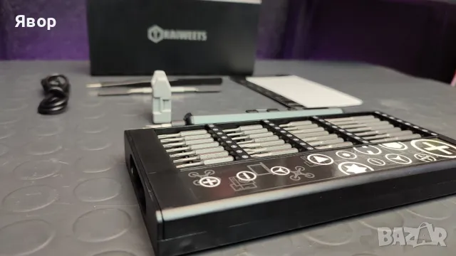 Електрическа супер прецизна отвертка за фина механика, снимка 8 - Друга електроника - 47509296