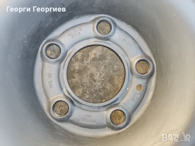 Железни джанти Опел 15 цола 5х100, снимка 6 - Гуми и джанти - 56245238