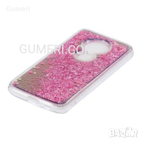 Motorola Moto G7 Play огледален воден гръб с брокат , снимка 3 - Калъфи, кейсове - 31396486