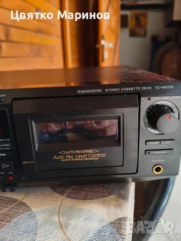 Двукасетен дек SONY tc-we725, снимка 4 - Декове - 56536634