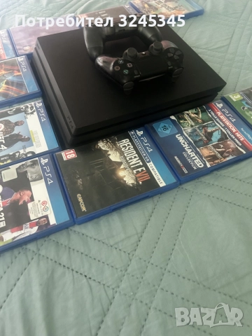 PS4 Pro 1TB 2 джойстика и 10 игри 
, снимка 5 - PlayStation конзоли - 55816718