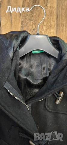 Дамско палто бенетон, снимка 3 - Палта, манта - 52713974