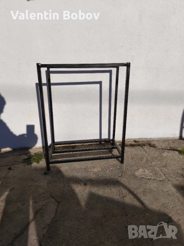 Метален стилаж за дърва, снимка 2 - Декорация за дома - 52954832