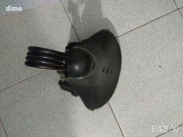 Немска ретро седалка Дриластик, снимка 8 - Части за велосипеди - 34939754