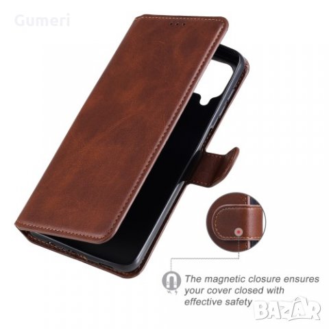 Samsung Galaxy A12 - Тефтер Стойка, снимка 14 - Калъфи, кейсове - 35278974