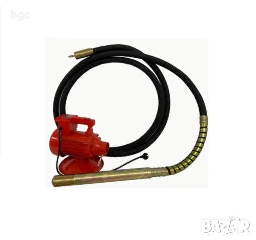 НОВ Електрически Вибратор за Бетон 6 метра копие 49мм 2200W Двигател