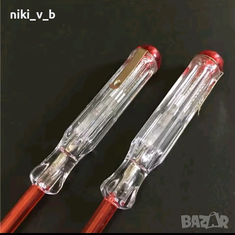 Класически фазомер, снимка 4 - Отвертки - 53223169