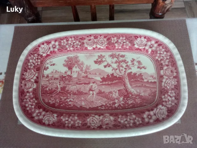 Прекрасен,антикварен лот-Порцеланови плата--Villeroy&Boch.Цената е за всичко., снимка 4 - Антикварни и старинни предмети - 48172682