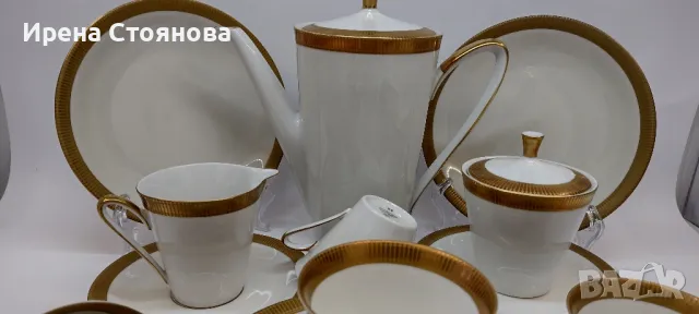 Johann Seltmann Vohenstrauss Bavaria 1949-1955 , части за кафе/чай, снимка 12 - Сервизи - 48095950