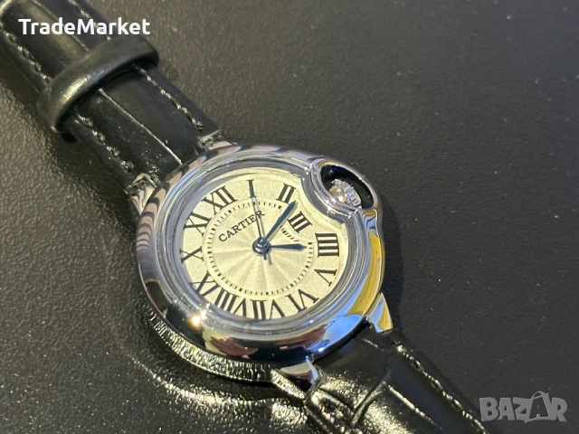 Нов Дамски Часовник Cartier Ballon Bleu 28MM , снимка 5 - Дамски - 54279593