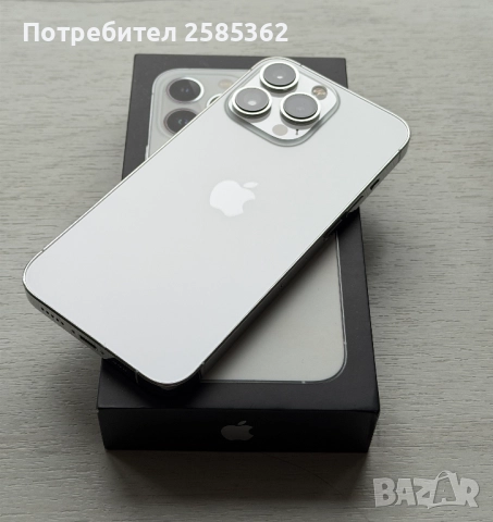 iPhone 13 Pro 256 Gb Silver 100% Батерия, снимка 5 - Apple iPhone - 52582903