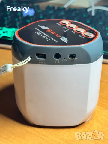 Портативна блутут колонка WSTER ws-y92 USB , FM , TF card , Disco light  , снимка 2 - Bluetooth тонколони - 48771348