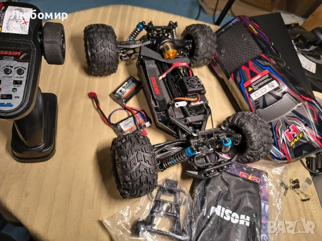 Hosim 1:10 безчеткова кола с дистанционно управление, RC кола

, снимка 8 - Коли, камиони, мотори, писти - 48981081