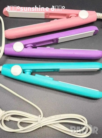 Мини преса за изправяне или за вафлички, снимка 5 - Преси за коса - 52997984