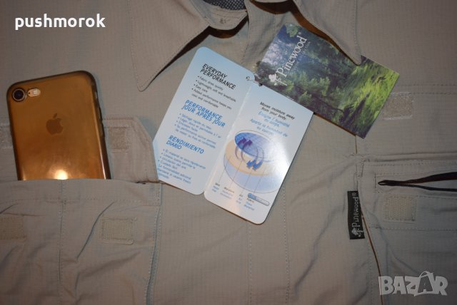 Pinewood Lowland Men's Coolmax Shirt Sz XXL / #00085 /, снимка 3 - Ризи - 36742569