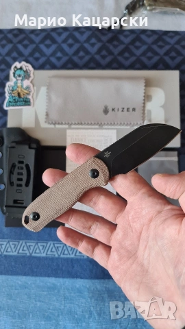 Kizer drop bear fix Azo дизайн., снимка 13 - Ножове - 53979210