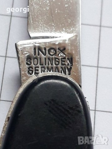 Джобен нож с отварачка Solingen , снимка 3 - Колекции - 30582935
