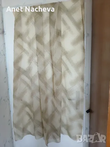 Плат за ПЕРДЕ, бежова гама