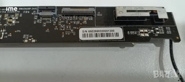 Wi-Fi Board 8WUSN28P.2A1G. Свален от Телевизор Philips 55PFL7008K/12 с панел TFT-LCD LC550EUF-PFF1, снимка 4 - Части и Платки - 48229597