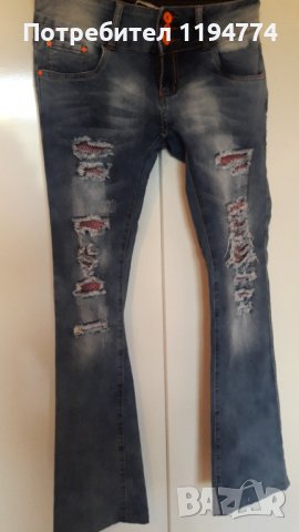 Дамски дънки , снимка 2 - Дънки - 37942677