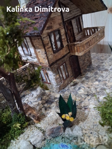 Ръчно изработен макет с размер 29/21см., снимка 5 - Декорация за дома - 51781490