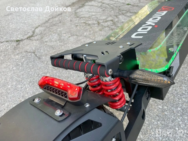 Голяма електрическа тротинетка 13", 8000W, 40A 72V, снимка 7 - Велосипеди - 54100975