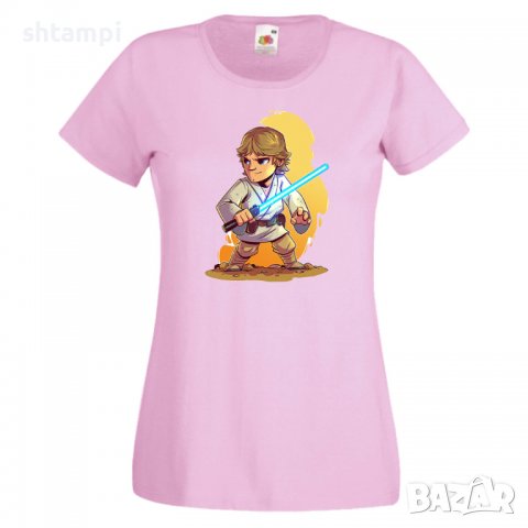 Дамска тениска Star Wars Luke Игра,Изненада,Подарък,Геймър,