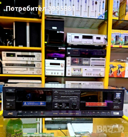 JVC TD-W10 stereo double cassette deck, снимка 11 - Декове - 44748636