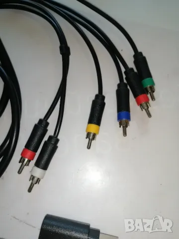 3в1 AV кабел за XBOX, Nintendo Wii, PlayStation , снимка 3 - Аксесоари - 50154658
