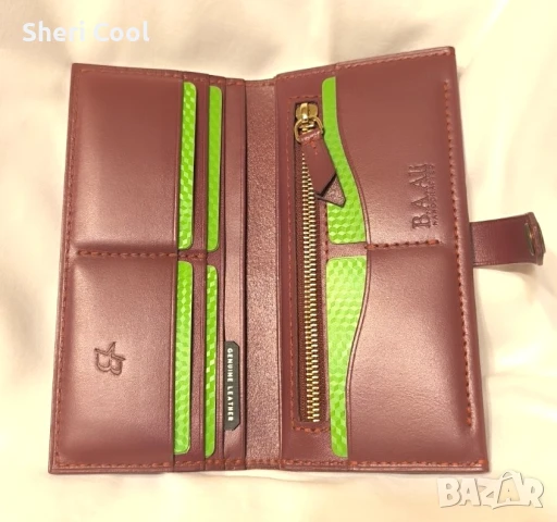 B.A.Ali Clutch Wallet с RFID защита, снимка 3 - Портфейли, портмонета - 51239855