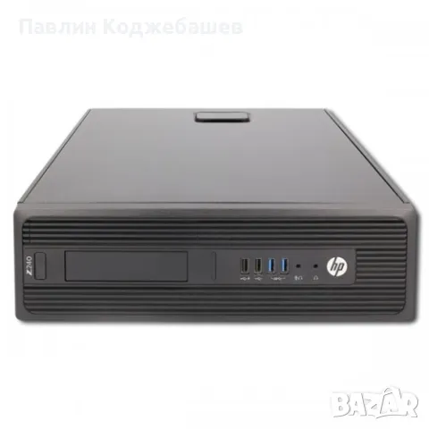 HP Z240 SFF - Xeon 1230v5/32GB RAM/200GB SSD + 500GB HDD, снимка 2 - За дома - 47918828