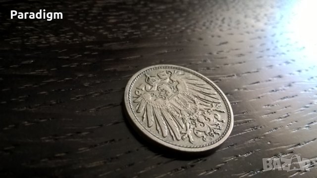 Райх монета - Германия - 10 пфенига | 1912г.; серия D, снимка 2 - Нумизматика и бонистика - 30948465