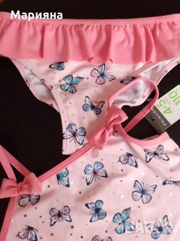 нов бански от две части за момиче 4-5год.,и 5-6год., снимка 5 - Детско бельо и бански  - 30029081