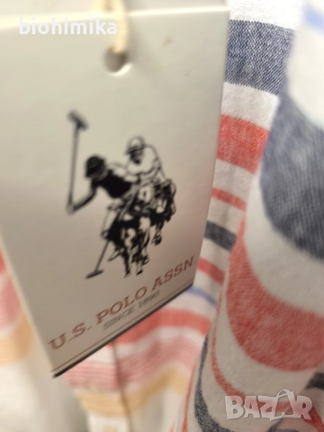 Риза US POLO ASSN Regular Fit L, снимка 2 - Ризи - 52029216
