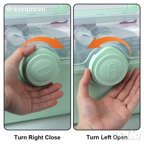 3870 Органайзер за лекарства тип Куфар, снимка 12 - Други стоки за дома - 44807933